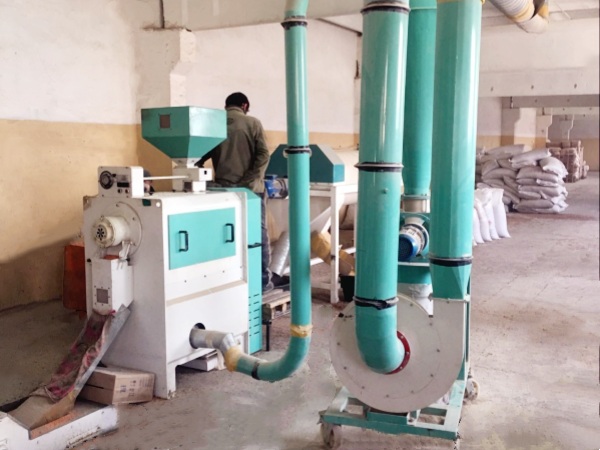 Kazakhstan 50TPD Lentil Peeling Plant Installation